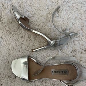 Steve Madden Metallic Heels